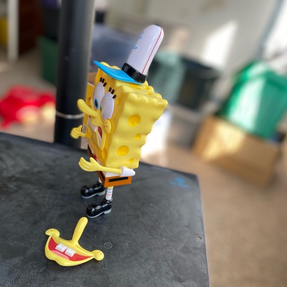 2002 Viacom Spongebob Squarepants Make A Bob Parts 9” Action Figure - Picture 10 of 10